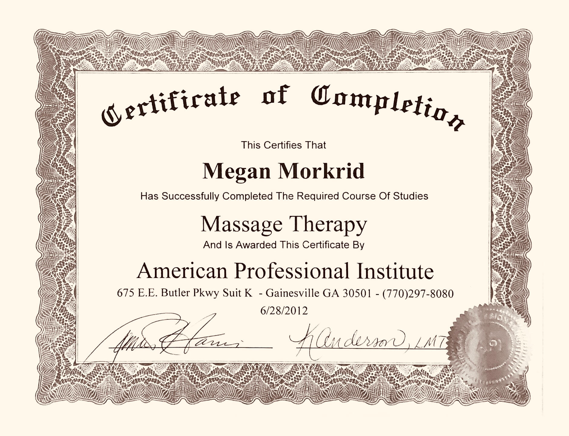 Massage Therapy